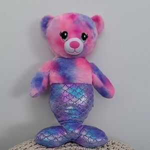 Build-A-Bear Pink and Purple Mermaid Plush